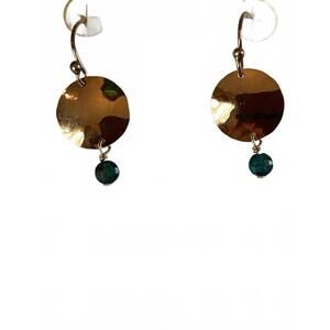 NEW HOLLY YASHI women's constance drop earring in green